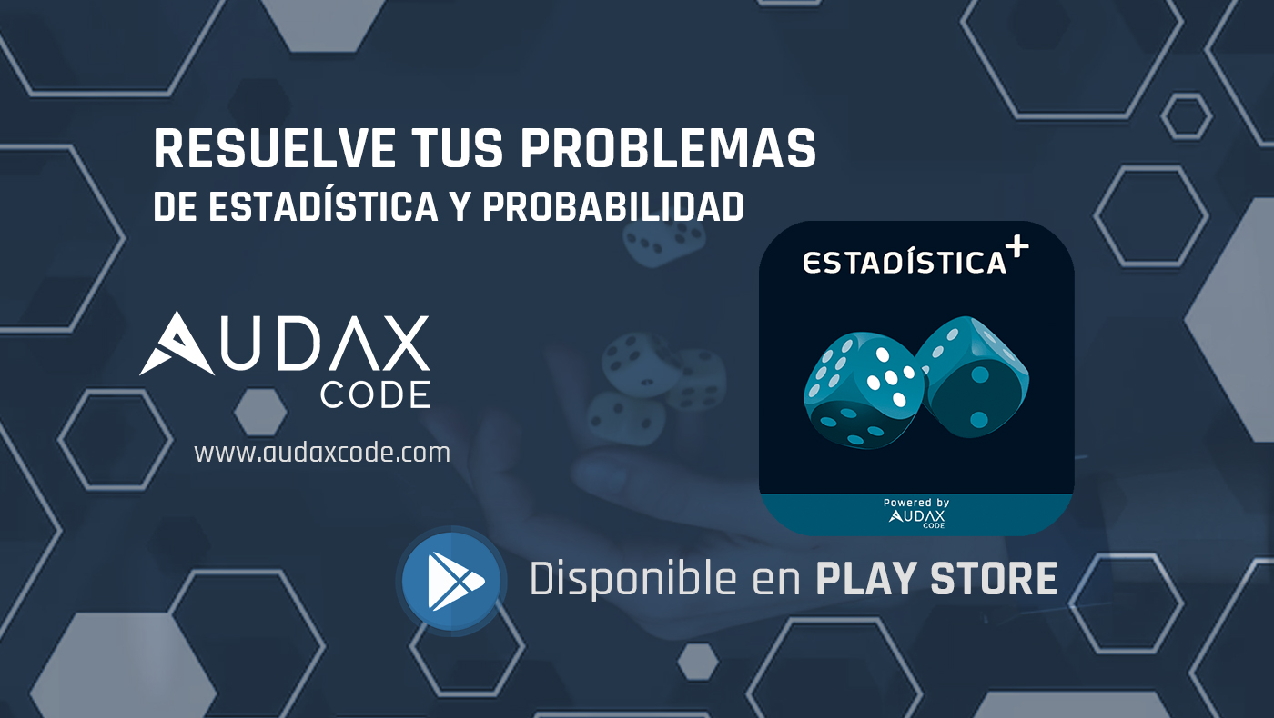 ¿Estás buscando una aplicación móvil que te ayude a resolver problemas de estadística descriptiva y probabilidad?